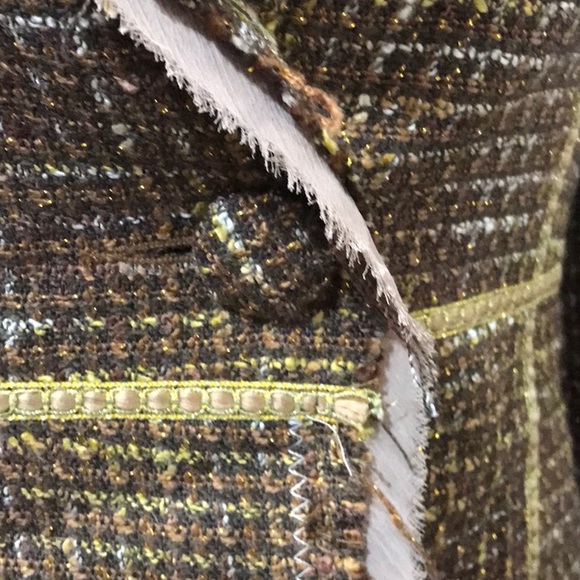 Vintage Cantata fitted jacket 1 button closure lined - Picture 11 of 15